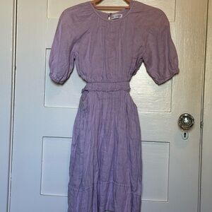 Zara Lilac Kids Midi Dress